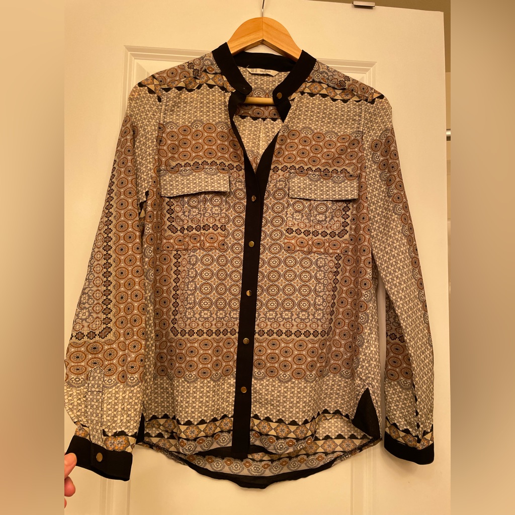 Griffin Paris Boutique Brand Printed Top